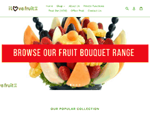 Tablet Screenshot of ilovefruit.co.uk